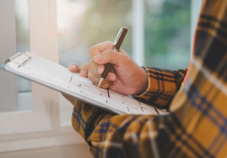 Building,Inspection,,Asian,Contractor,Young,Man,,Male,Inspecting,Home,,Reconstructed